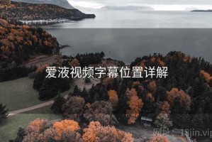 爱液视频字幕位置详解