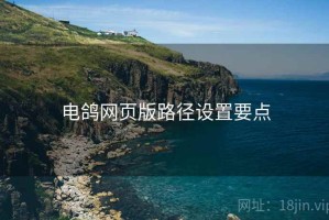 电鸽网页版路径设置要点