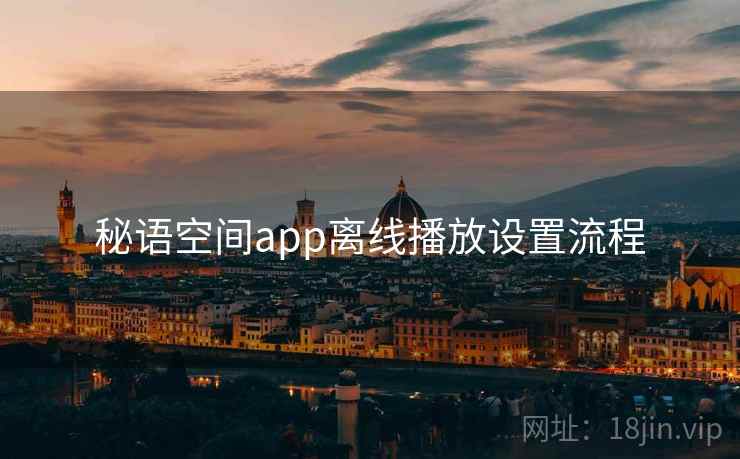 秘语空间app离线播放设置流程
