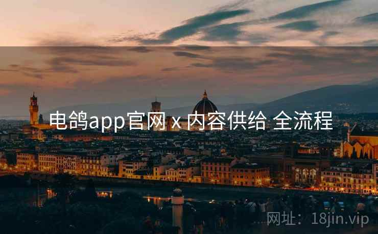 电鸽app官网 x 内容供给 全流程