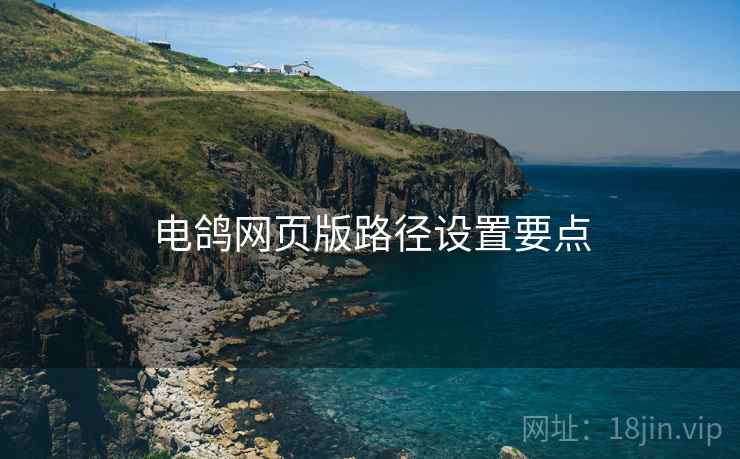 电鸽网页版路径设置要点