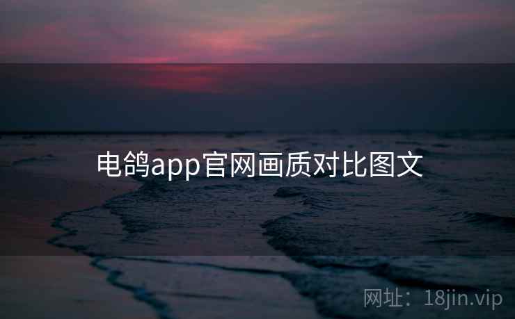 电鸽app官网画质对比图文