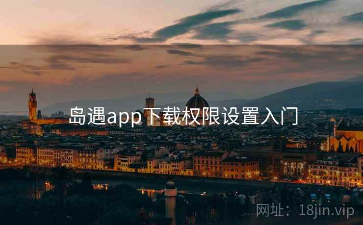 岛遇app下载权限设置入门